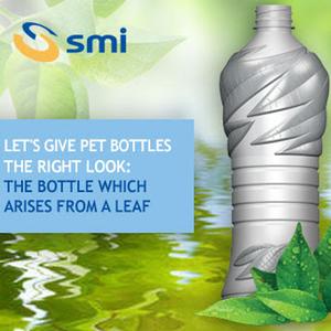 The bottle which arises from a leaf